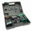 ☆中古品☆makita マキタ 14.4V 充電式震動ドライバドリル M850DWX バッテリ2個(1.1Ah) 充電器 ケース付 振動ドライバドリル130995 - 2