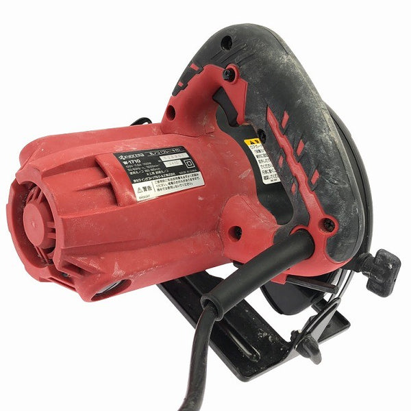 ☆中古品☆KYOCERA 京セラ 100V 160-165mm 丸ノコ(ブレーキ付) W-1710 165mm刃付 コード式 マルノコ 丸鋸133720 - 5