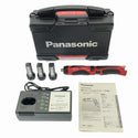 ☆極美品☆Panasonic パナソニック 3.6V 充電スティックドリルドライバー EZ7410 赤/レッドバッテリ3個(1.5Ah)充電器+ケース - 3