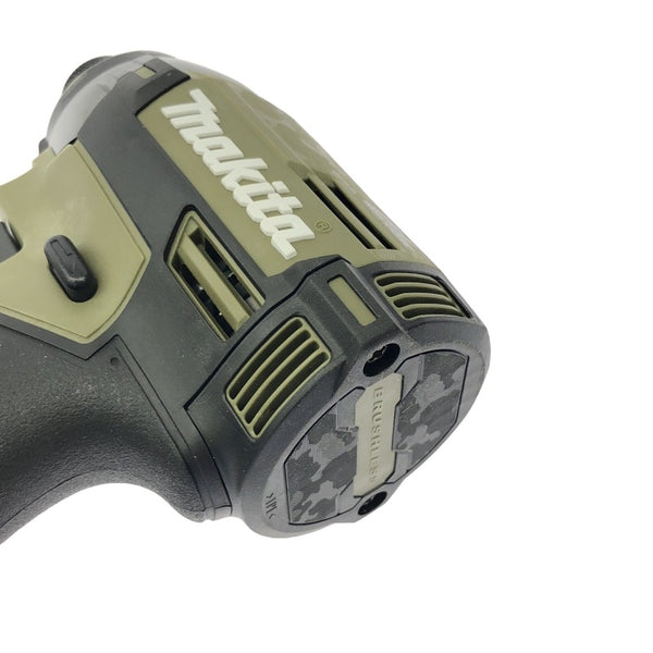 ☆未使用品☆makita マキタ 40Vmax 充電式インパクトドライバ TD002GZO オリーブ 説明書 外箱付 ※バッテリ・充電器 別売り113871 - 9