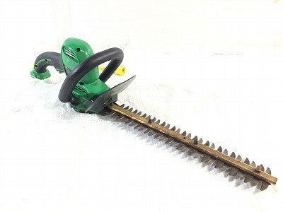 ☆中古品☆HiKOKI ハイコーキ 100V 植木バリカン CH 植木専用 同長三面研磨刃 350mm 付き 造園 手入れ - 3