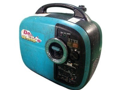 ☆中古品☆DENYO デンヨー インバータ発電機 GE-1600-IV/GE-1600SS-IV 1.6kVA インバーター発電機 小型 ガソリンエンジン - 0