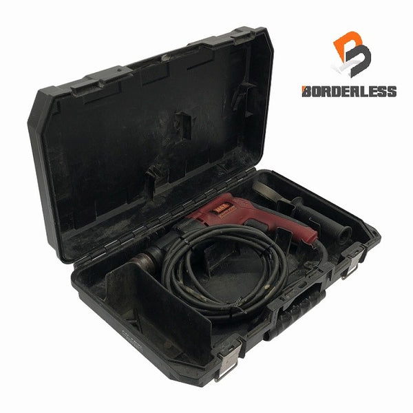 ☆中古品☆ MAX マックス 100V 振動ドリル PK-V201 本体+パーツ+ケース 穿孔 穴あけ 建設 現場 - 2