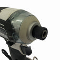 ☆比較的綺麗☆makita マキタ 14.4V 充電式インパクトドライバー TD160D 白/ホワイト バッテリー1個(14.4V 6.0Ah)充電器 ケース付 - 8