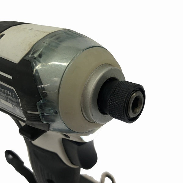 ☆比較的綺麗☆makita マキタ 14.4V 充電式インパクトドライバー TD160D 白/ホワイト バッテリー1個(14.4V 6.0Ah)充電器 ケース付 - 8