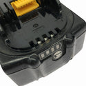 ☆中古品 5点セット☆makita マキタ 18V 6.0Ah 純正 リチウムイオンバッテリー BL1860B×4台 急速充電器 DC18RF136119 - 8
