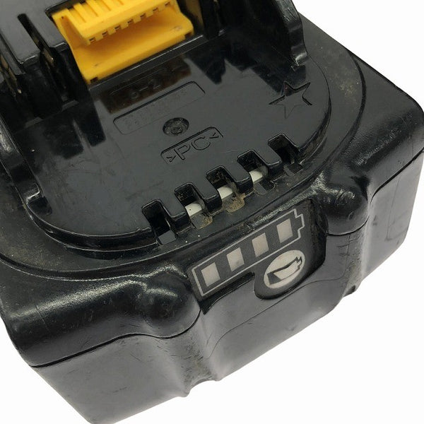 ☆中古品 5点セット☆makita マキタ 18V 6.0Ah 純正 リチウムイオンバッテリー BL1860B×4台 急速充電器 DC18RF136119 - 8