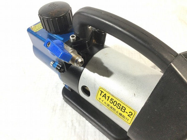 ☆中古品☆TASCO タスコ ウルトラミニツーステージ真空ポンプ TA150SB-2 ゲージマニホールド付き 空調関係 ※コメント必読133358 - 6