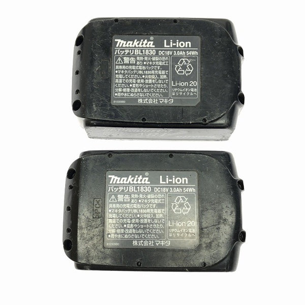 ☆美品☆makita マキタ 18V 100mm 充電式ディスクグラインダ GA412D バッテリー2個(18V 3.0Ah) 充電器付129897 - 10