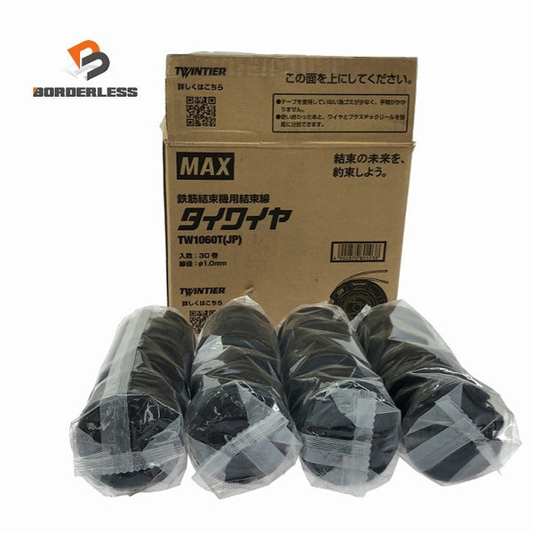 ☆未使用品※20巻のみ☆ MAX マックス 鉄筋結束機用結束線 タイワイヤ TW1060T(JP) TW90600 TWINTIER ツインタイア128206 - 1