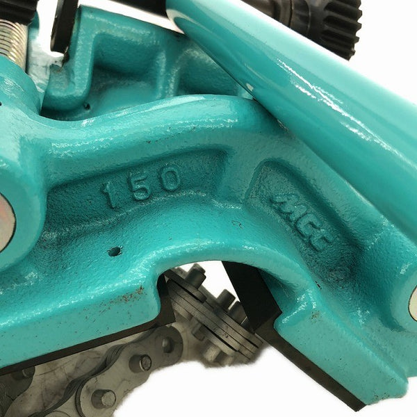 ☆比較的綺麗☆MCC 松坂鉄工所 塩ビ管挿入機 150 PIS-150 継ぎ手 塩ビパイプ 配管 工事 水道 設備133775 - 8