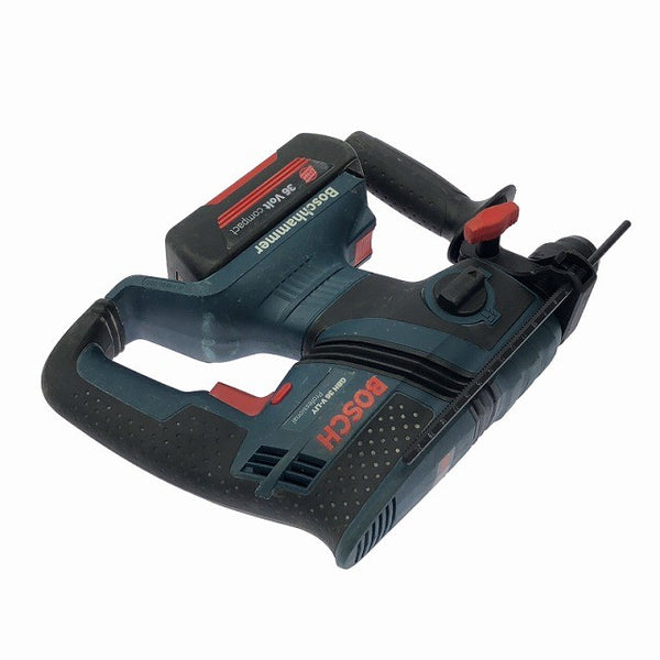 ☆比較的綺麗☆ BOSCH ボッシュ 36V 充電式ハンマドリル GBH36V-LIY 充電器 純正バッテリー2個付 ケース SDSプラス126327 - 6