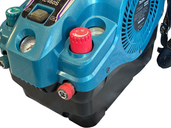 ☆比較的綺麗☆makita マキタ 常圧/高圧 内装エアコンプレッサー AC460S  100V 3L 小型 軽量 内装エアーコンプレッサー137373 - 8