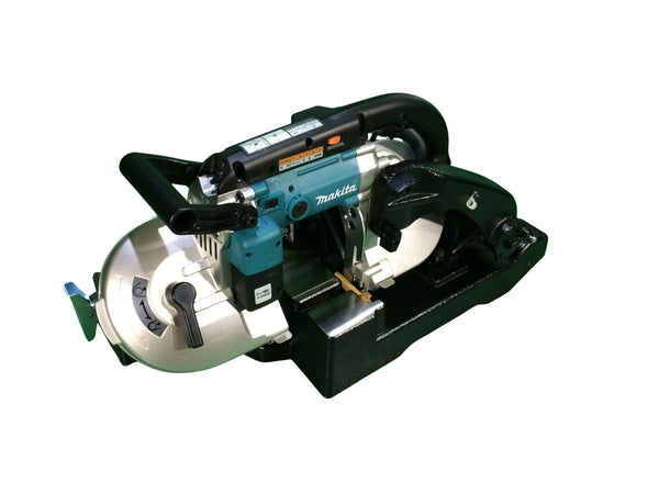 ☆未使用品☆makita マキタ 100V ポータブルバンドソー 2107FW スタンド付 コード式 帯鋸切断機 パイプ切断機 鉄工用 - 5