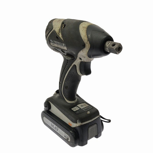 ☆中古品☆National ナショナル 14.4V 充電式インパクトレンチ EZ7541LN2S-B バッテリ2個(3.0Ah)充電器 ケース付 コードレス129055 - 5