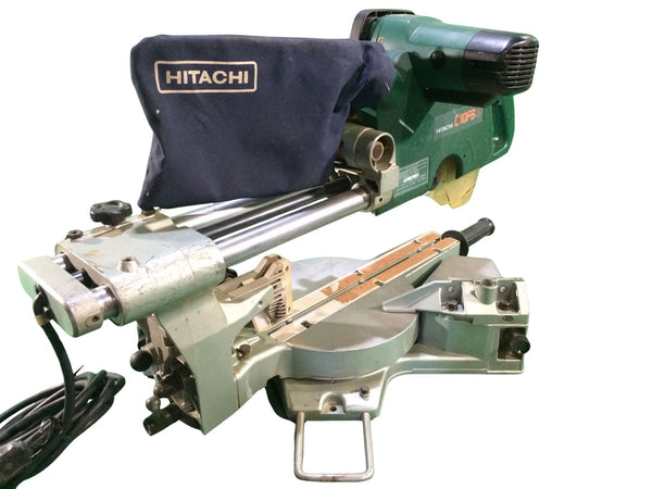 ☆中古品☆HITACHI 日立工機 100V 255mm 卓上スライド丸のこ C10FS 卓上スライドマルノコ 卓上スライド丸ノコ 木工用 切断機 - 3