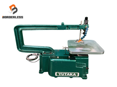 ☆比較的綺麗です☆YUTAKA ユタカ 100V 糸のこ機械 YC-50F 電動工具 糸のこ盤 DIY 日曜大工 木工 切断127263
