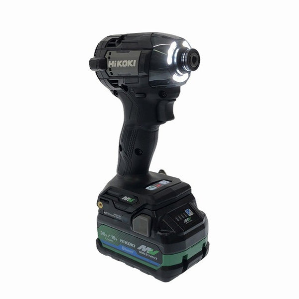 ☆未使用品☆ HIKOKI ハイコーキ 36V インパクトドライバー WH36DD(2XHBSZ) 黒/ストロングブラック Bluetooth対応 フルセット132473 - 5