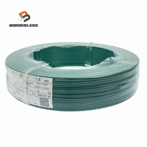 ☆未使用品☆フジクラFDC IVケーブル  IV緑 サイズ 1.6mm 条長300m フジクラ・ダイヤケーブル132287