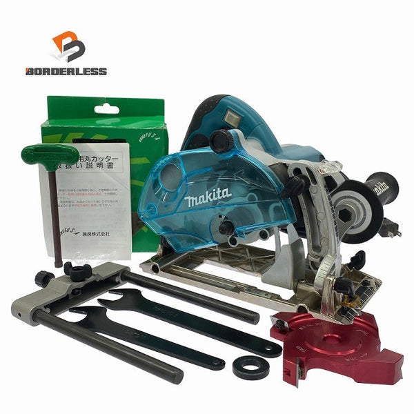 ☆美品☆makita マキタ 100V 小型ミゾキリ 3005BA 電動工具 木工 大工道具 研削 溝切り130274 - 1