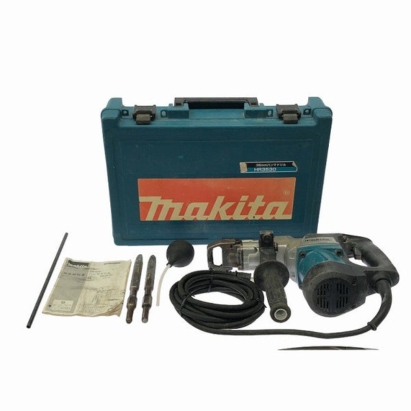 ☆中古品☆makita マキタ 35mm ハンマドリル HR3530 ハツリ チッパー 電動ハンマ コンクリートブレーカー129890 - 3