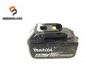 ☆中古品※コメント必読☆makita マキタ 18V 6.0Ah 純正 リチウムイオンバッテリー BL1860B 雪マーク 残量表示付128479 - 1