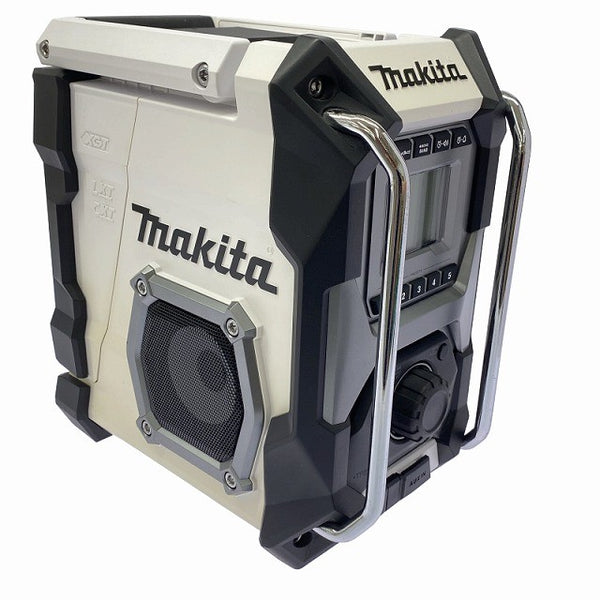 ☆比較的綺麗です☆makita マキタ 10.8V/14.4V/18V/40Vmax 充電式ラジオ MR001G 本体+ACアダプタ付き 防災130899 - 2