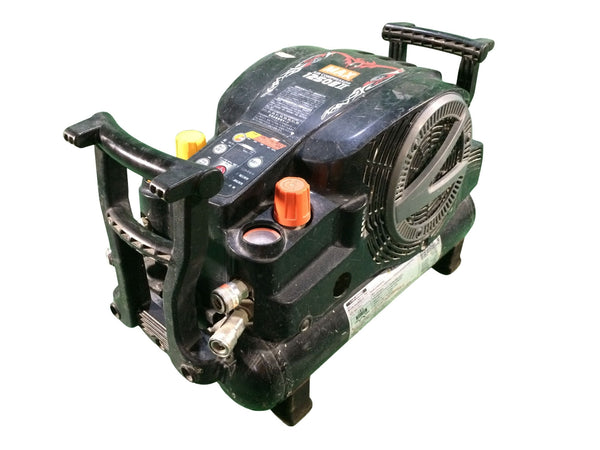 ☆中古品☆MAX マックス 常圧/高圧 エアコンプレッサー AK-HL1250E2 常圧/一般圧エアホース付 電動工具 エア工具 エアツール 大工118263 - 2