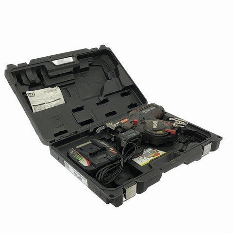 ☆中古品☆MAX マックス 14.4V 鉄筋結束機 ツインタイア RB-442T バッテリー1個(4.0Ah)充電器 ケース 充電式125794 - 0