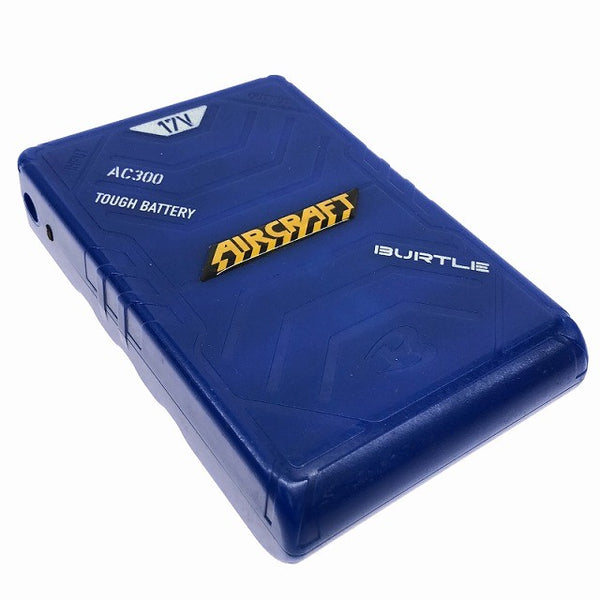 ☆中古品☆BURTLE バートル 17V エアクラフトバッテリー AC300 青 空調作業服 暑さ対策 熱中症対策 京セラ136883 - 5