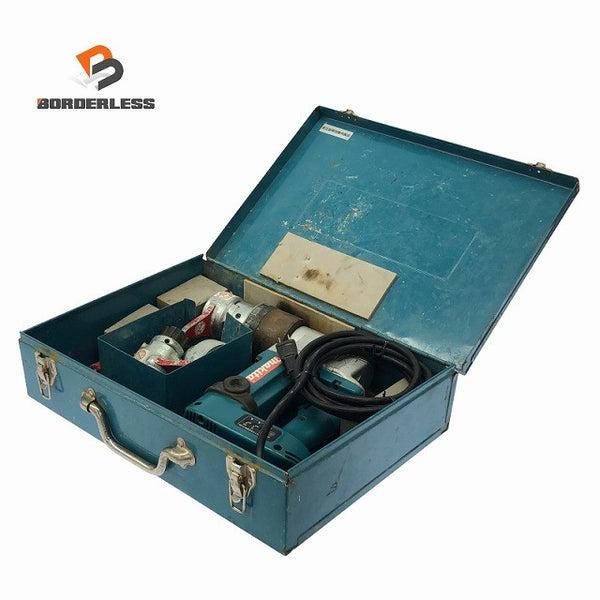 ☆中古品☆makita マキタ 回転角レンチ 6924ANW シャーレンチ ソケット3点 ケース付き 締め付け 電動工具 100V126759 - 1
