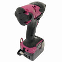 ☆中古品☆HITACHI 日立工機 14.4V コードレスインパクトドライバー WH14DSL2(2LSCK)(R) 赤 バッテリ2個 充電器 ケース 充電式136900 - 6