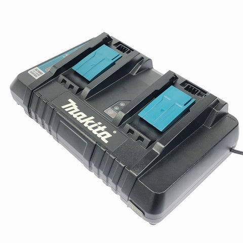 ☆美品セット☆makita マキタ 18V 6.0Ah 純正 リチウムイオンバッテリー BL1860B 2口急速充電器 DC18RD リチウムイオン電池 - 0