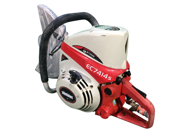 ☆中古品☆shindaiwa 新ダイワ 360mm エンジンカッター EC7414S 本体+ブレード 混合燃料 コンクリートカッター やまびこ136888 - 5