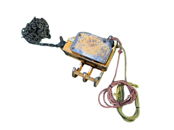 ☆中古品☆SUPER TOOL スーパーツール Wロック式 立吊クランプ EMC16-51 1TON/1ton 合計2点セット 鉄筋133302 - 3