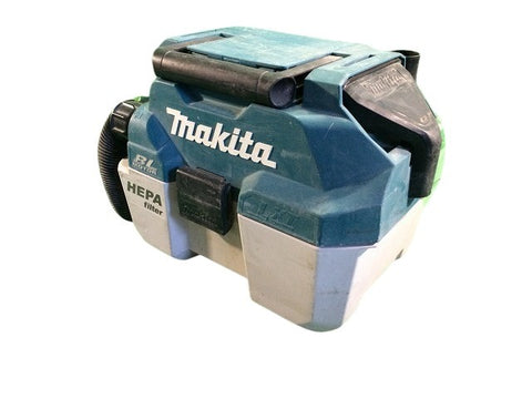 ☆中古品☆makita マキタ 18Ｖ 充電式集じん機 VC750D 本体のみ 乾湿両用 コードレス 集塵機 掃除機 - 0