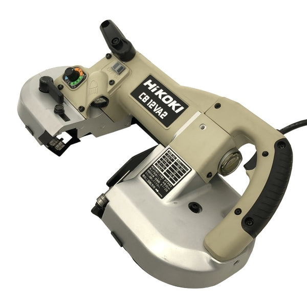 ☆極美品☆HiKOKI ハイコーキ 100V ロータリバンドソー CB12VA2 本体のみ コード式 ロータリーバンドソー 帯鋸切断機 鉄工用118399 - 2