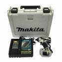 ☆比較的綺麗☆makita マキタ 14.4V 充電式インパクトドライバー TD134DX2 白/ホワイト 充電器 ケース付 コードレス バッテリー式129437 - 3
