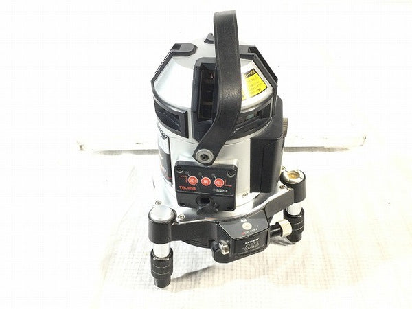 ☆中古品☆Tajima タジマ レーザー墨出器 TSL-T4Y3J101P 追尾センサー 矩十字・横全周 センサー 測量用品127549 - 5