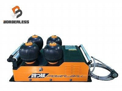 ☆美品☆IKURA イクラ 育良精機 三相200V パワーボール ISK-PB403 四つ球 インバータ制御連動式 ケーブル中間送り機 延線ボール - 1