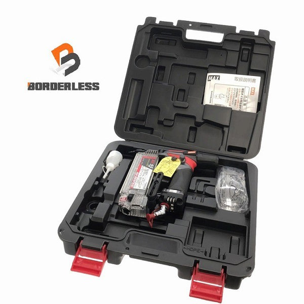 ☆未使用品☆MAX マックス 55mm 高圧 スーパーフィニッシュネイラ HA-55SF2(D) ケース付 仕上釘打機 仕上釘打ち機 仕上げ釘打機134350 - 1