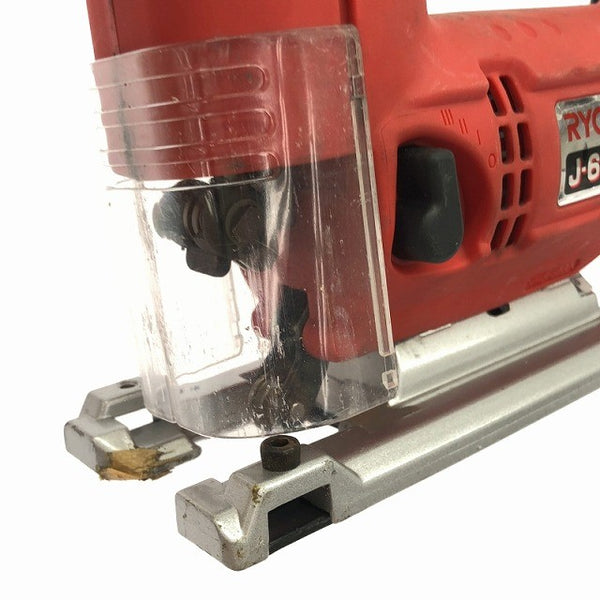 ☆中古品☆RYOBI リョービ 100V ジグソー J-6500VDL 定規 刃複数付属 電気のこぎり 切断 電動工具 京セラ120769 - 8