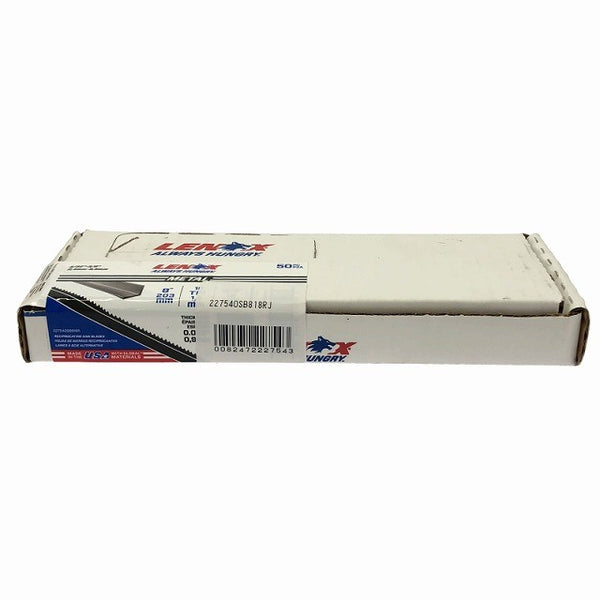 ☆未使用品50枚×2☆LENOX レノックス 203mm セーバーソーブレード 227540SB818RJ セーバソーブレード レシプロソーブレード133642 - 8