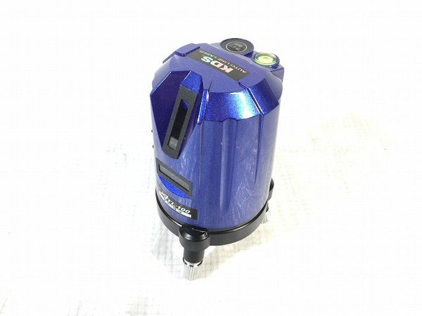 ☆美品☆ムラテックKDS レーザ墨出し器 ATL-100 ケース付 たちライン 水平ライン 2ライン レーザ墨出器 レーザ墨出し機116489 - 5