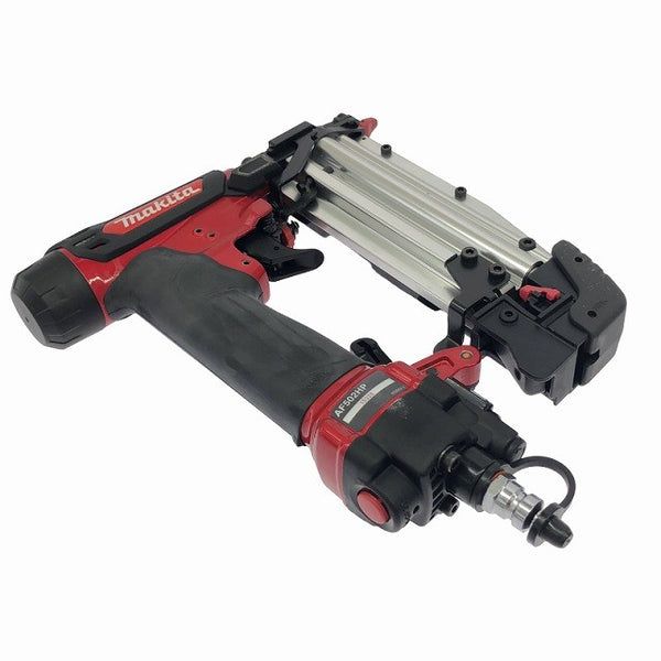 ☆未使用品☆makita マキタ 50mm 高圧 ピンタッカ AF502HP 赤 ケース付 ピンネイラ ピン釘打機 ピン釘打ち機 エア工具135782 - 6