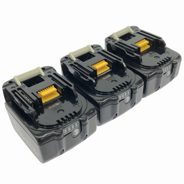 ☆極美品☆makita マキタ 14.4V 6.0Ah 純正 リチウムイオンバッテリー BL1460B 3個 リチウムイオン電池 充電池 蓄電池130655 - 5