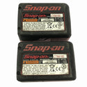 ☆中古品☆Snap-on スナップオン 18V 充電式インパクトレンチ CTJ8850BK 黒 バッテリ2個(4.0Ah) 充電器付 1/2インチ コードレス136702 - 10