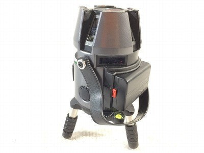 ☆美品☆TAJIMA タジマ グリーンレーザー墨出し器 ZEROG2L-KJCSET 受光機 三脚 バッテリ1個 ケース付 ゼログリーン ジンバルKJC - 7