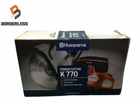 ☆未使用 HUSQVARNA ハスクバーナ パワーカッター K770 14" JP 14インチ エンジン式 エンジンカッター コンクリートカッター138389