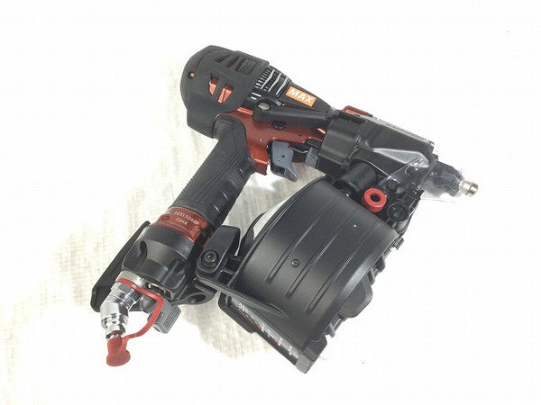 ☆未使用品☆MAX マックス 50mm 高圧コイルネイラ HN-50N4(D)-R マイスターレッド エアー/ロール 釘打機 /釘打ち機 エアツール133423 - 6